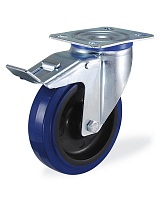 Колёсная опора KAMA 3302-PRS-100 с тормозом