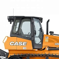 Стекло дверное правое Case 1150К/1150M