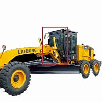 Стекло лобовое верхнее грейдер LiuGong 4215