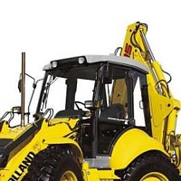 Стекло кузовное New Holland LB115 (заднее)