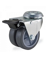 Колёсная опора KAMA 2700-MTB-050-F18 с тормозом
