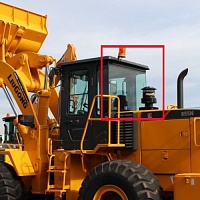 Стекло заднее с подогревом Liugong 855