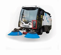 Стекло лобовое нижнее левое Johnston Sweepers C202/ Johnston Cx202/ Johnston Cn202