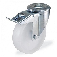 Колёсная опора KAMA 3300-MMS-180-F18 с тормозом
