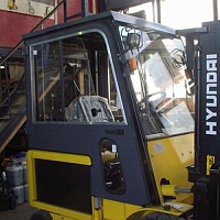 Металлическая кабина на электропогрузчик Hyundai HB20E-7