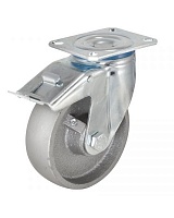 Колёсная опора KAMA 3802-DDB-150-F18-HT с тормозом