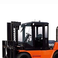 Стекло лобовое в резинку Doosan D 50 SC-5