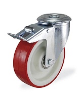 Колёсная опора KAMA 3300-PUS-125 с тормозом