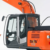 Стекло дверное нижнее для Fiat Hitachi FB 100-2/200-2