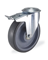 Колёсная опора KAMA 3300-CTR-150 с тормозом