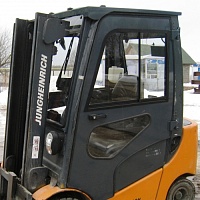Металлическая кабина на погрузчик JUNGHEINRICH 1,6т (TFG316 старая серия)