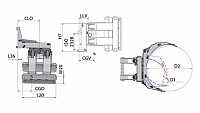 Захваты для рулонов бумаги с функцией наклона 90° (CT)